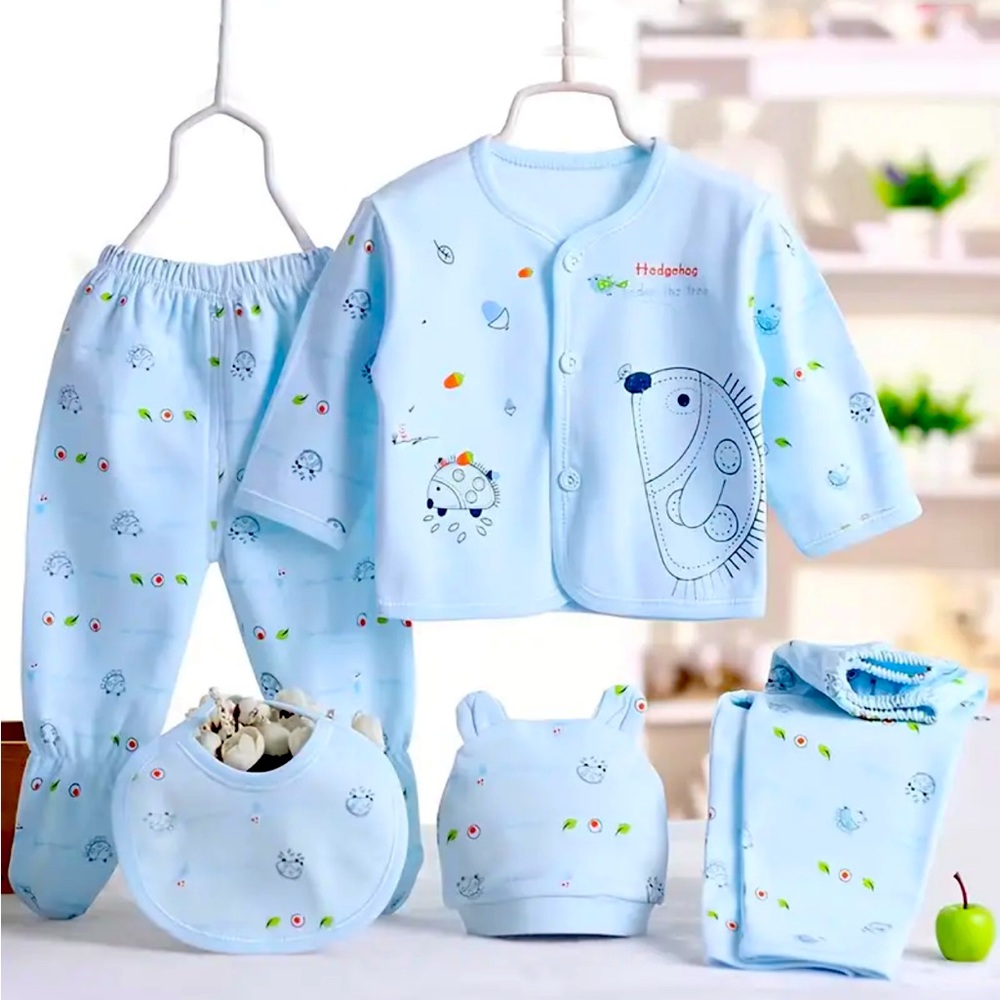 5 Pieces Baby Boy Set